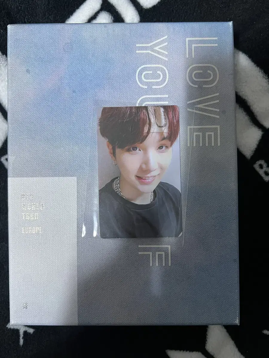 방탄 bts 럽셀 유럽 dvd 플세트+슈가 suga 포카